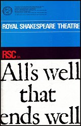 1967: ALL'S WELL THAT ENDS WELL