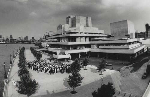 The new National Theatre in 1976