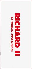 2011: RICHARD II