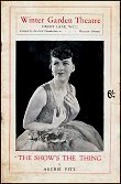 1929: THE SHOW'S THE THING