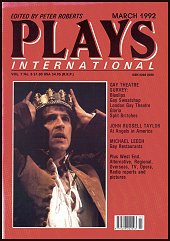 Plays International March 1992