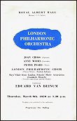 1950: LONDON PHILHARMONIC CONCERT
