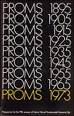 1973 Proms Prospectus