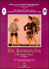 9 December 1986: DIE ZAUBERFLOTE Royal Gala Charity Performance